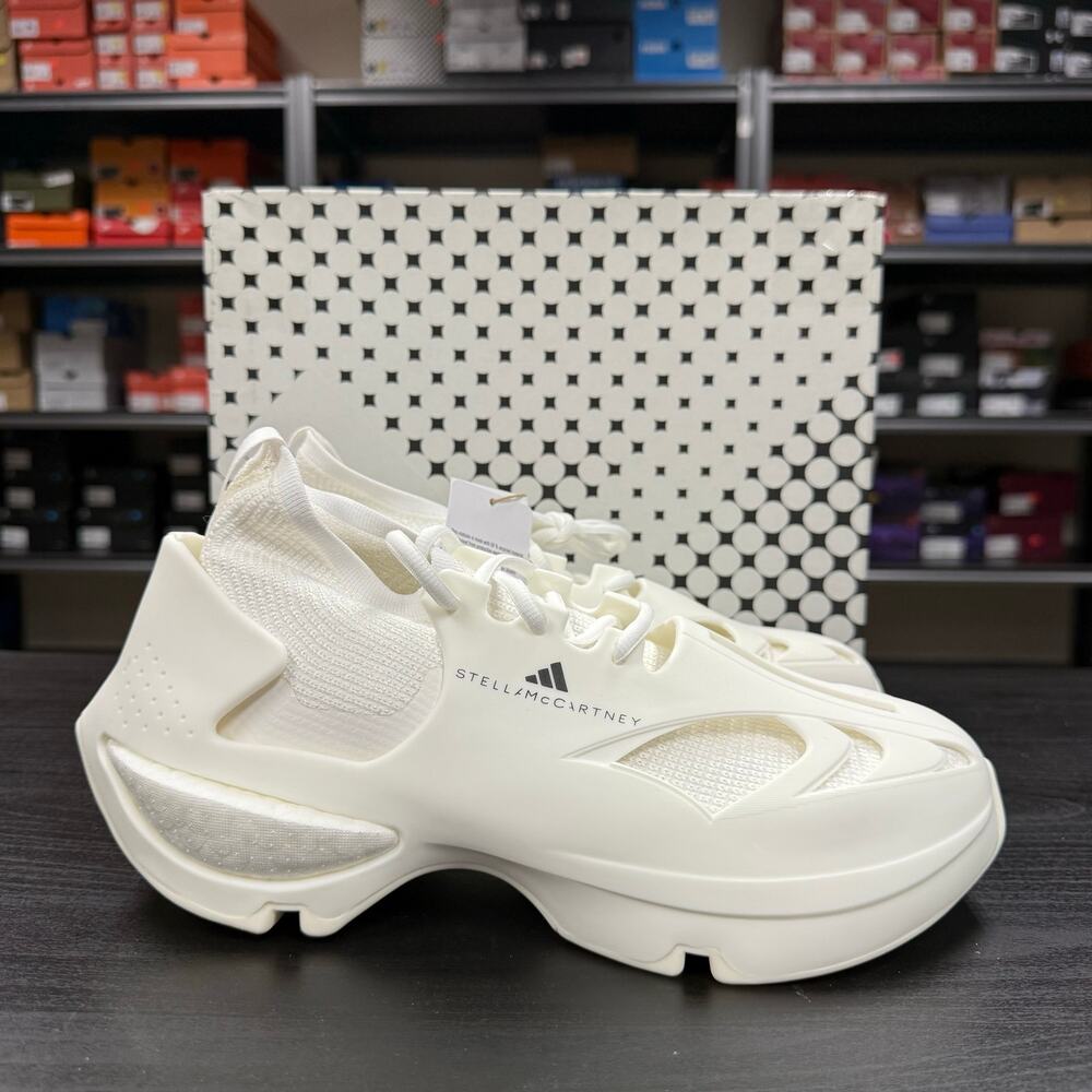 ADIDAS STELLA MCCARTNEY MEN'S 8 SPORTSWEAR RUN WHITE IG2441 - Picture 2 of 7